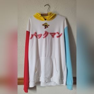 Multi-color Kanji Pac-Man Hoodie